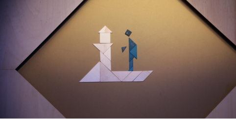 Karl // tangram animé 3 ans et + // L'Odyssée à Périgueux | Kidiklik