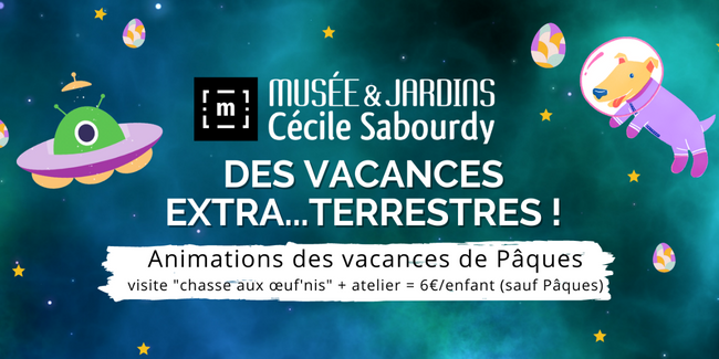 Ateliers des vacances au Musée et Jardins Cécile Sabourdy à Vicq-sur-Breuilh