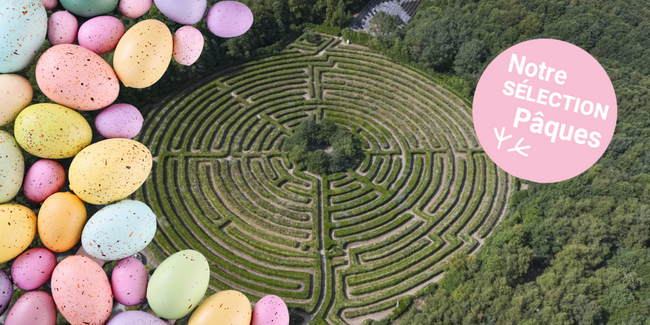 Chasse aux oeufs au Labyrinthe géant des Monts de Guéret