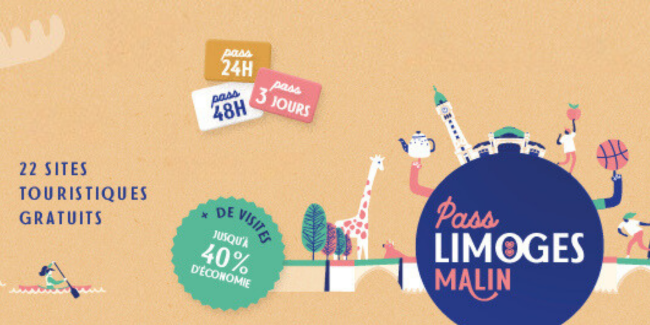 Destination Limoges avec le PASS Limoges Malin