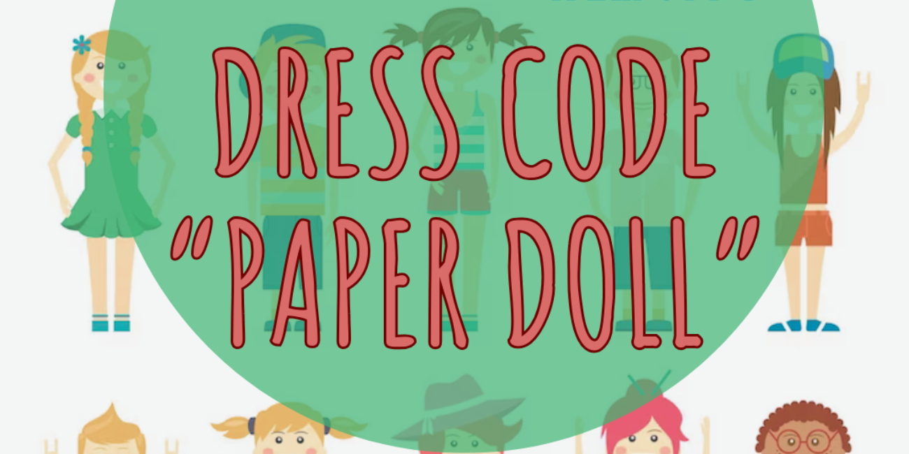 Dress code "Paper doll", Atelier au Moulin du Got
