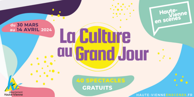 La Culture au Grand Jour "La chaise bleue", festival La Culture au Grand Jour 2024