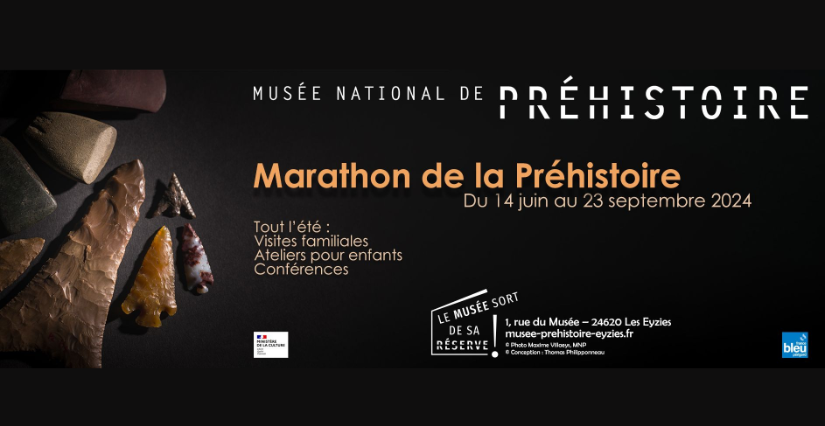 Marathon de la préhistoire, expo au Musée national de Préhistoire Marathon de la préhistoire, expo au Musée national de Préhistoire aux Eyzies