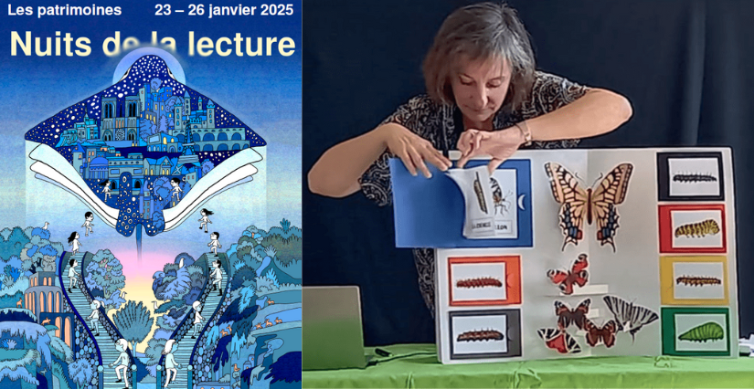 Nuits de la lecture - Spectacle "Dans mon jardin", à la Maison du Père Castor