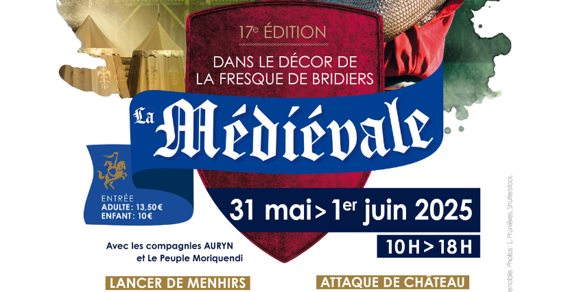 "La Médiévale", événement festif au Parc animalier des Loups de Chabrières (23)