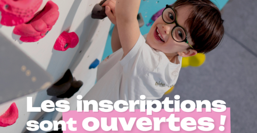 Les inscriptions sont ouvertes pour l'école d'escalade Climb Up à Limoges