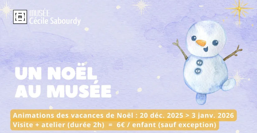 Atelier "Mon beau sapin" au Musée Cécile Sabourdy (87)