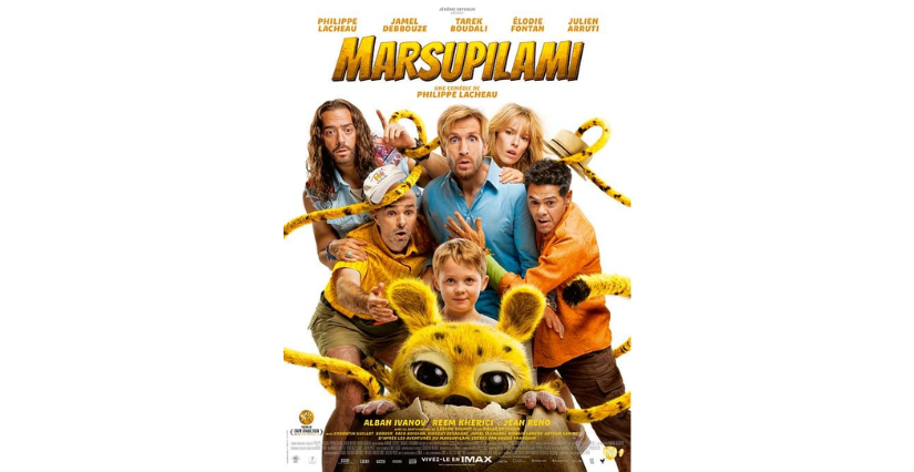 Ciné kids "Marsupilami" dans les cinémas itinérants de Dordogne, avec Ciné Passion
