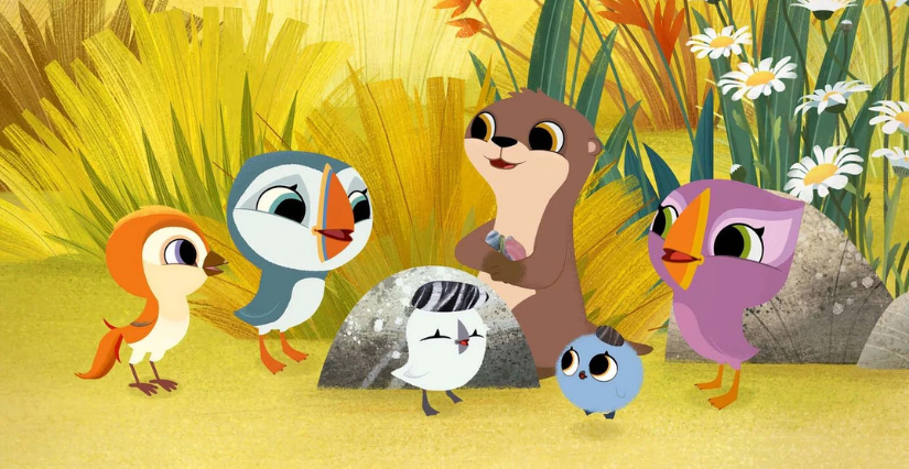 Ciné kids "Nouveaux copains à Puffin Rock" au cinéma de Montpon-Ménestérol (24)