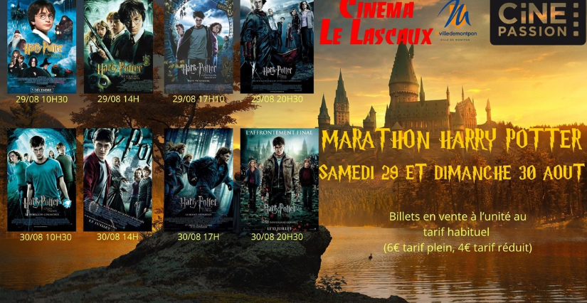 Marathon ciné Harry Potter au cinéma Le Lascaux à Montpon-Ménestérol (24)