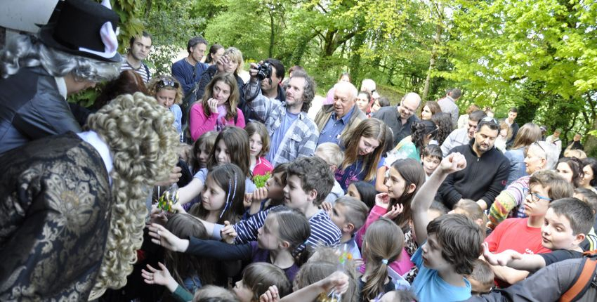 Chasse aux Oeufs de Pâques au château de Hautefort