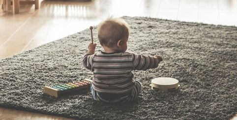 Atelier d'éveil musical à l'Espace Familles à Limoges