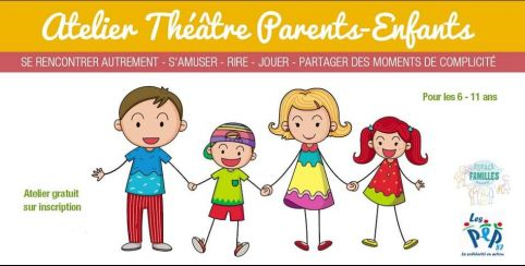 Atelier théâtre parent-enfant à l'Espace Familles à Limoges