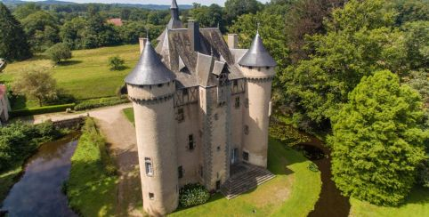 Visite du Château de la Chezotte à Ahun en Creuse