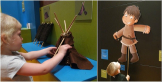 Kidiklik a testé le camp des petits sapiens au Musée National de Préhistoire aux Eyzies !